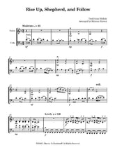 Rise Up Shepherd and Follow for Violin and Cello PDF